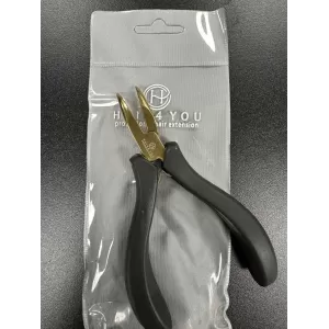 Universelle PREMIUM Zange schwarz-gold zum Entfernen/Anbringen von Strähnen