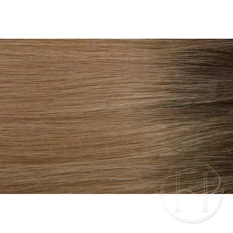 SM Smoke Ombre 40cm SKIN TAPE ON Extensions Gold Line IMITATION