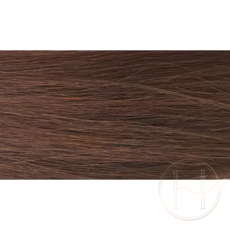 4 Brown 40cm SKIN TAPE ON Extensions Gold Line IMITATION