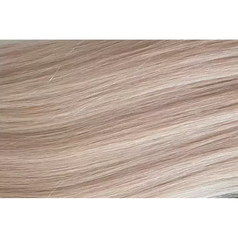 1001 Ash Blonde Natural Hair 50cm Clip-in Set 3 Wefts