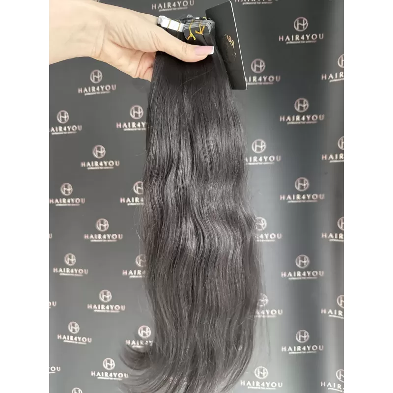 JUNGFRAUHAAR Tape-On 54cm 140g 34,5 Tapes