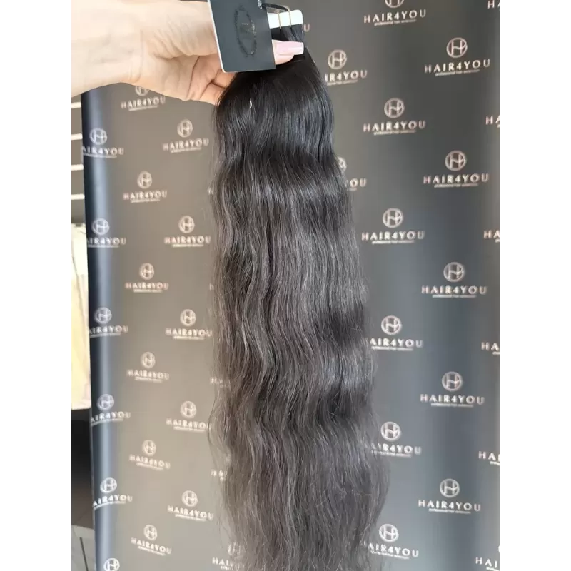 JUNGFRAUHAAR Tape-On 65cm 71g 15 Tressen