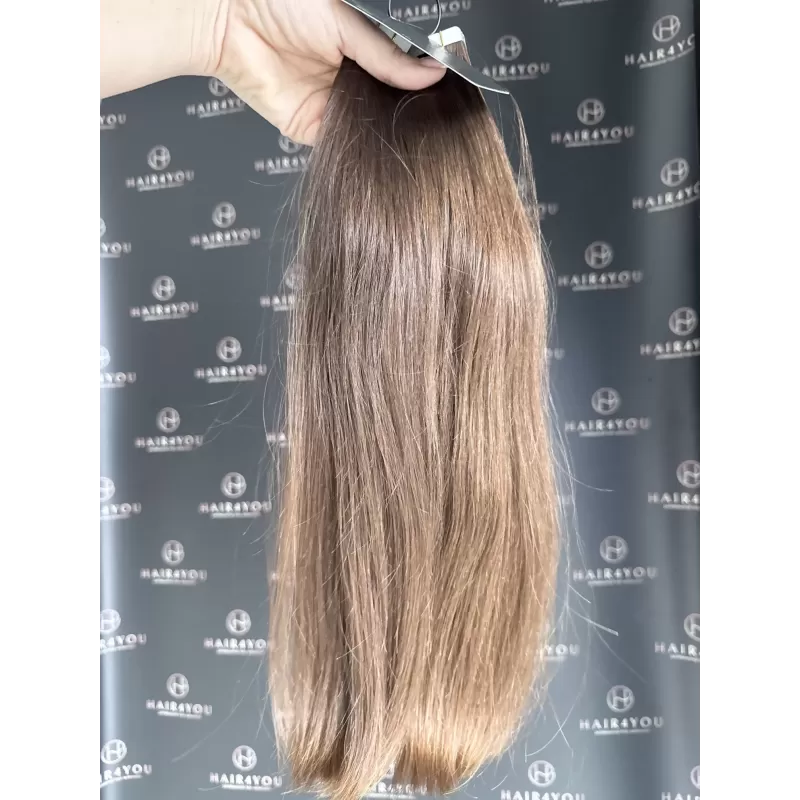 SLAVISCHES JUNGFERNHAAR Tape-On 44/45cm 88g 20 Tressen