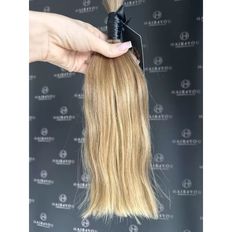 SLAWISCHES UNBEHANDELTES HAAR 34cm 60g