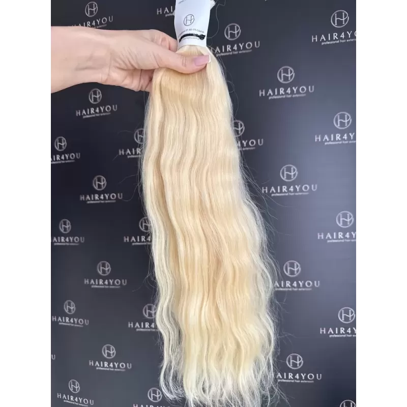 55cm 152g SLAVISCHES HAAR ZU ZÖPFEN aus einem Kopf