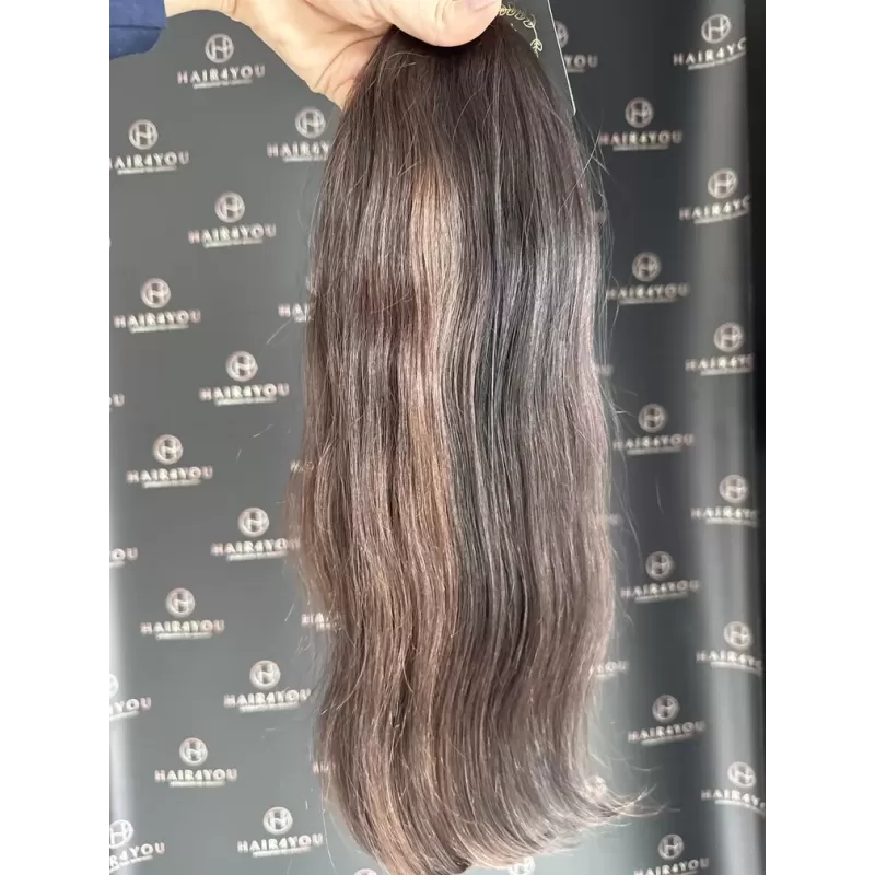 Slawisches Haar 52cm 15g getönt