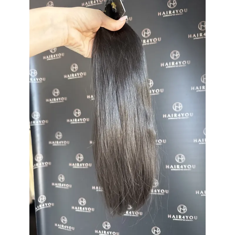 SLAVISCHES JUNGFRAUENHAAR Tape-On 45cm 151g 35 Strähnen