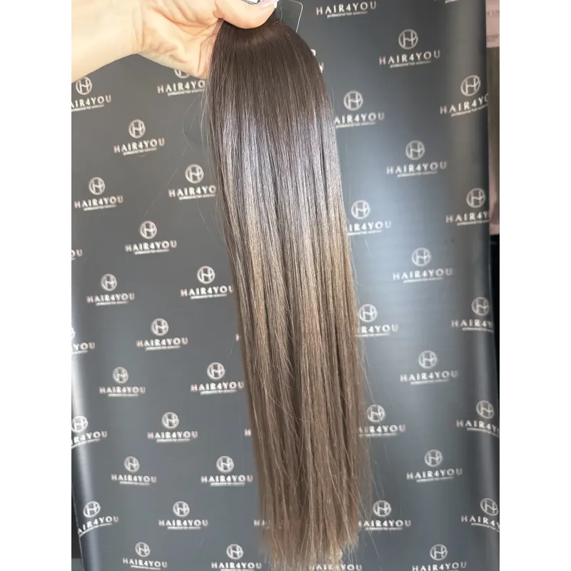 Slawisches Jungfrauenhaar Tape-in 58cm 68g 17,5 Tapes