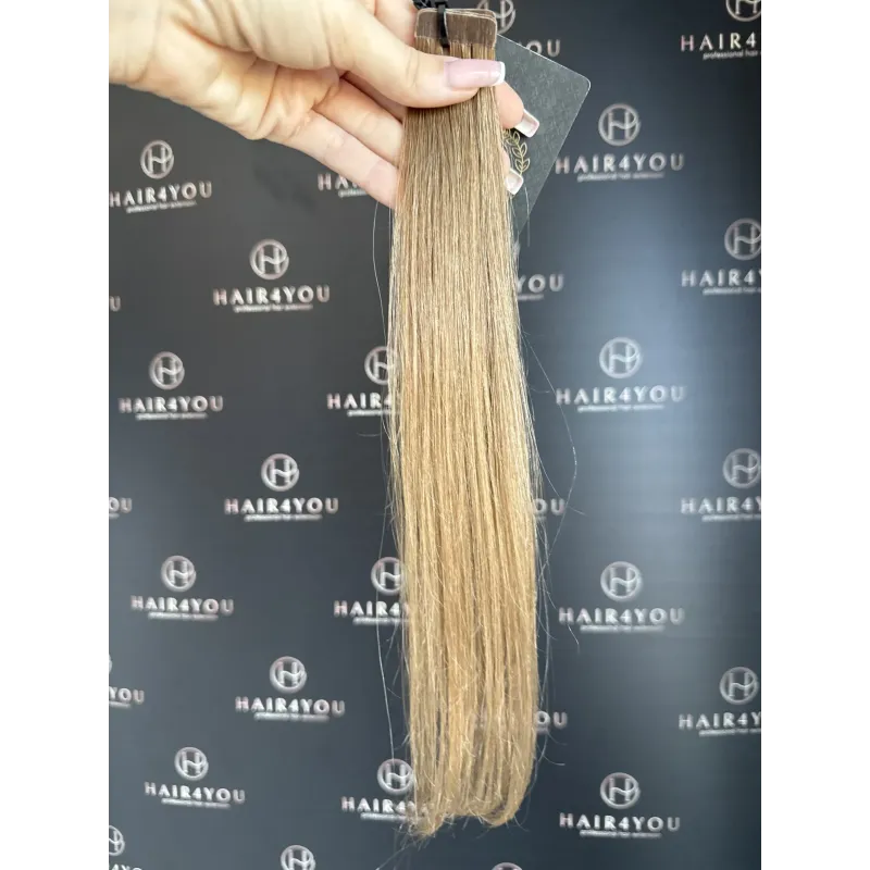 SLAVISCHES JUNGFRAUENHAAR Tape-On 37cm 2 Tressen