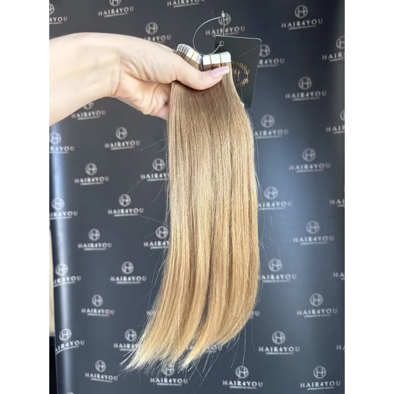 36 cm 54 g SLAWISCHES JUNGFRAUHAAR Tape-in 14 Tapes