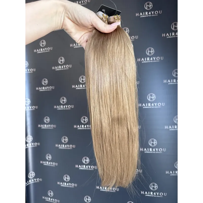 47cm 68g SLAVISCHES JUNGFRAUENHAAR Tape-On 8 Tressen