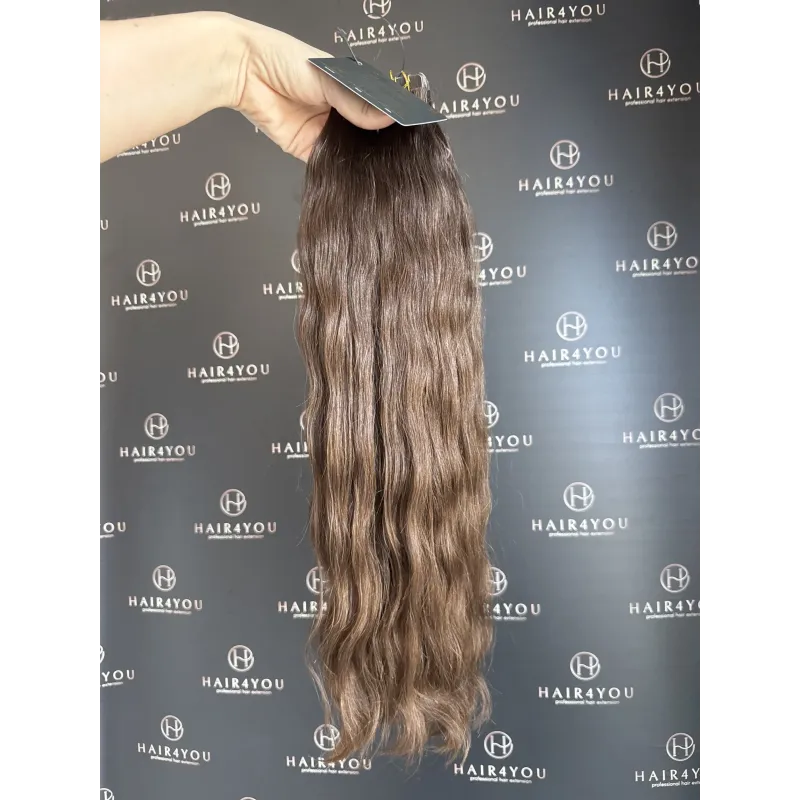 55cm 99g SLAVISCHES JUNGFRAUENHAAR Tape-On 25 Strähnen