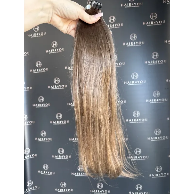 51cm 58g JUNGFRAUHAAR Tape-Extensions 15 Tressen