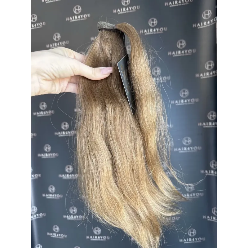 40/43cm 67g SLAVISCHES JUNGFRAUENHAAR Clip-in Strähne