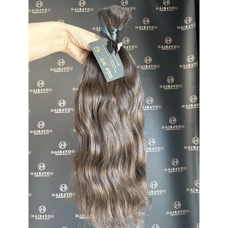 54cm 216g SLAVISCHES JUNGFRAUENHAAR