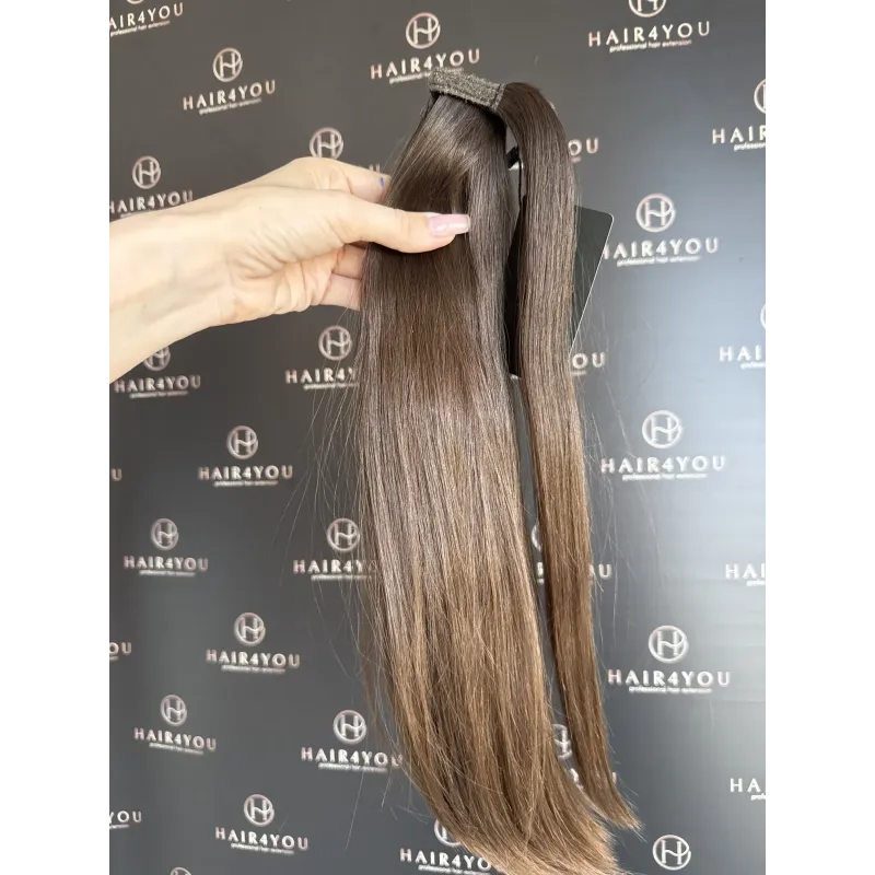 46/48cm 94g SLAVISCHES JUNGFRAUENHAAR Clip-in-Strähne
