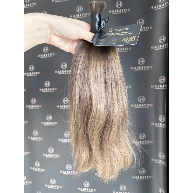 40cm 74g SLAVISCHES JUNGFRAUENHAAR