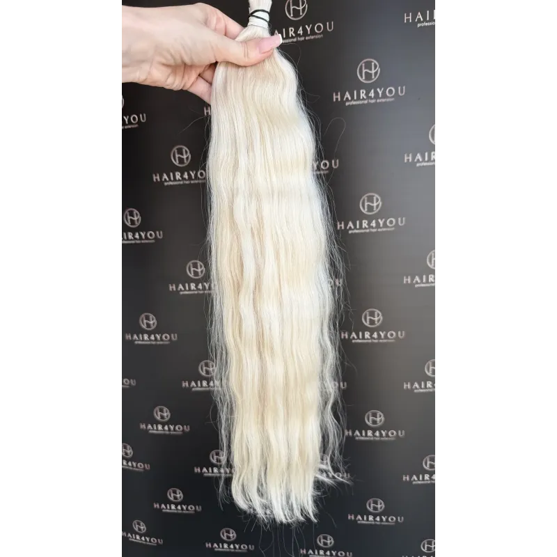 57cm 86g SLAVISCHES HAARZOPF von einem Kopf