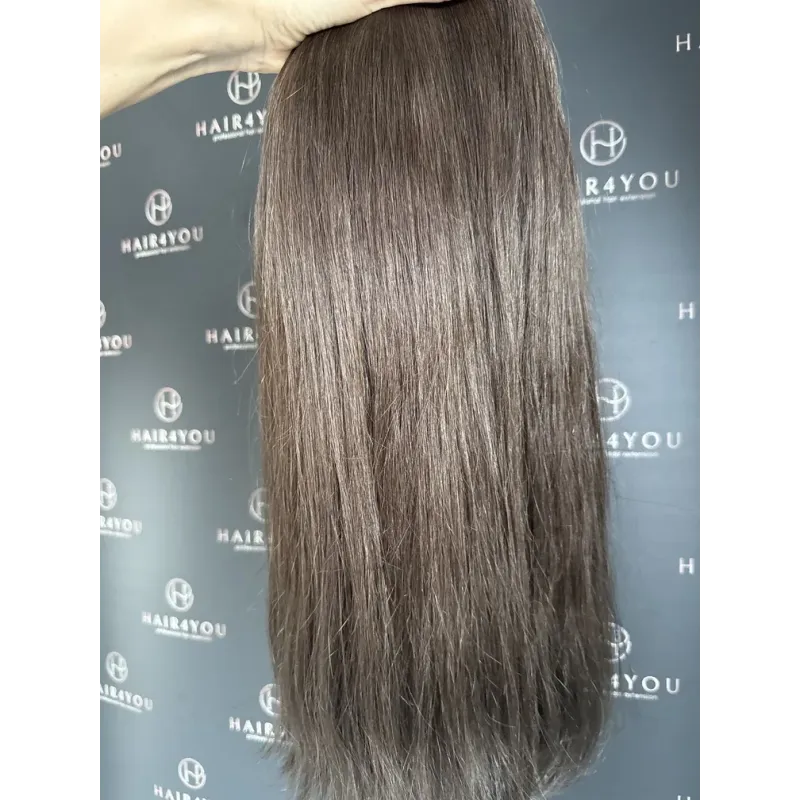 2 Dunkelbraun 60cm GoldLine SOFT Zopf 25g
