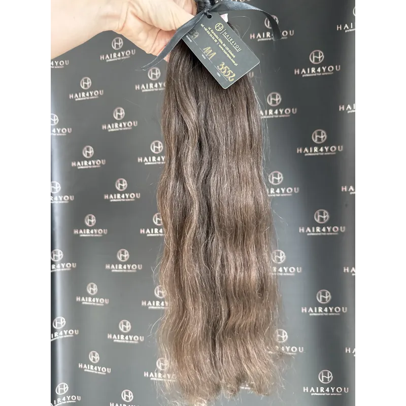 59cm 111g SLAVISCHES JUNGFRAUENHAAR