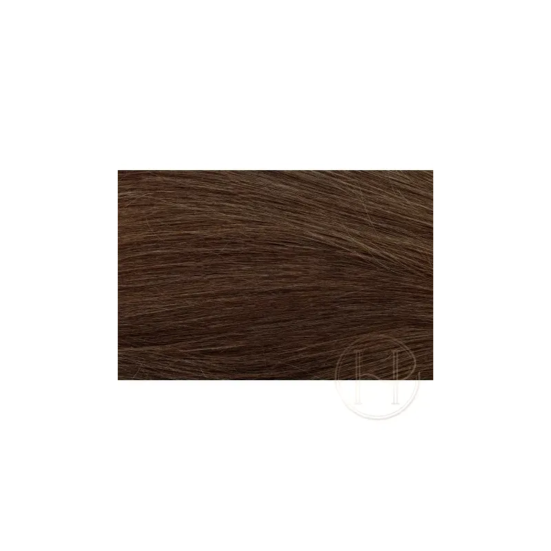 3 Gedämpftes Braun 50cm BABYHAIR 20Stk. REMY Flat MINI BONDES Keratin Ultraschall