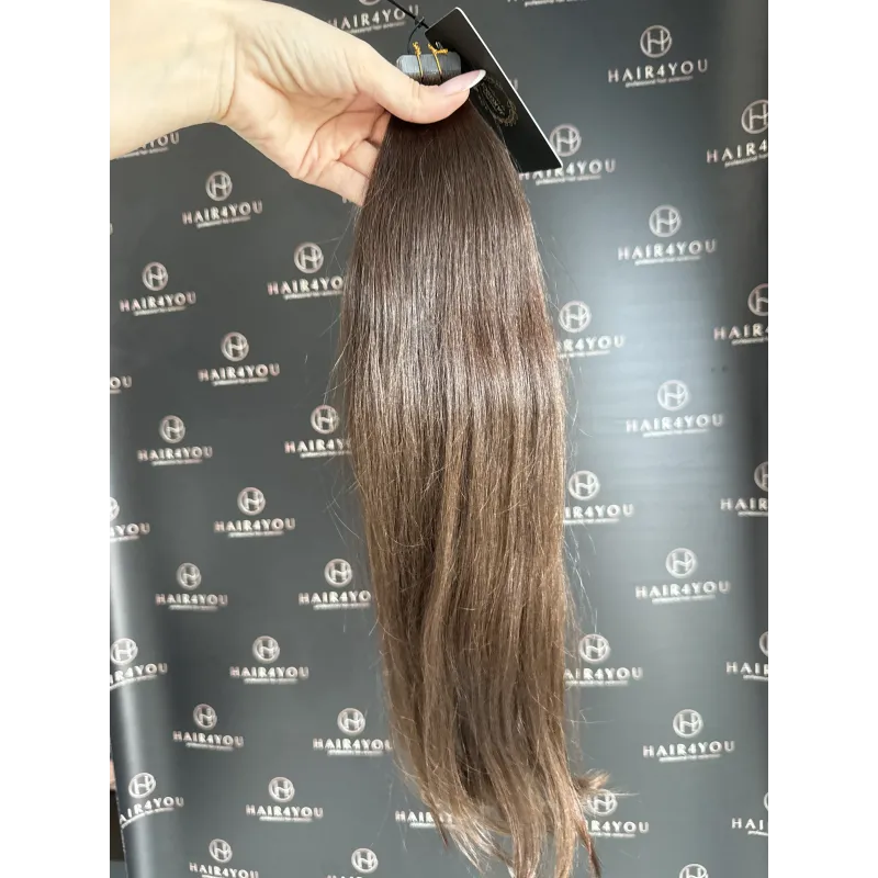 50cm 61g SLAVISCHES JUNGFRAUENHAAR Tape-On 14 Tressen