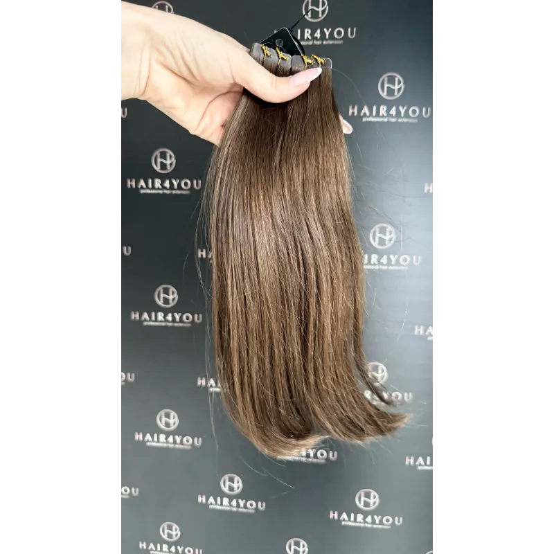 38cm 86g SLAWISCHES JUNGFRAUHAAR Tape-in 22 Sandwiches