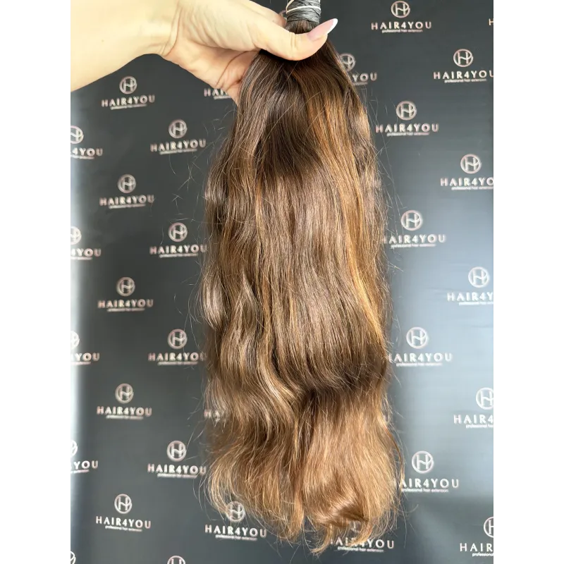 55cm 165g SLAVISCHES JUNGFRAUENHAAR