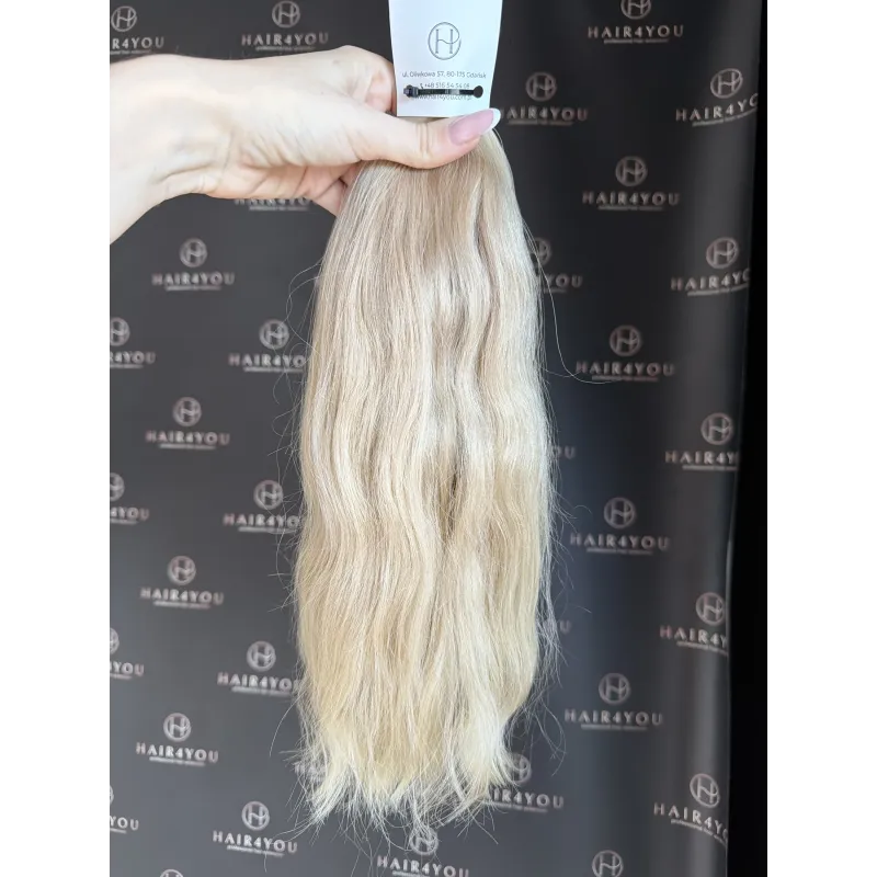 43cm 100g SLAVISCHES HAARZOPF aus einem Kopf