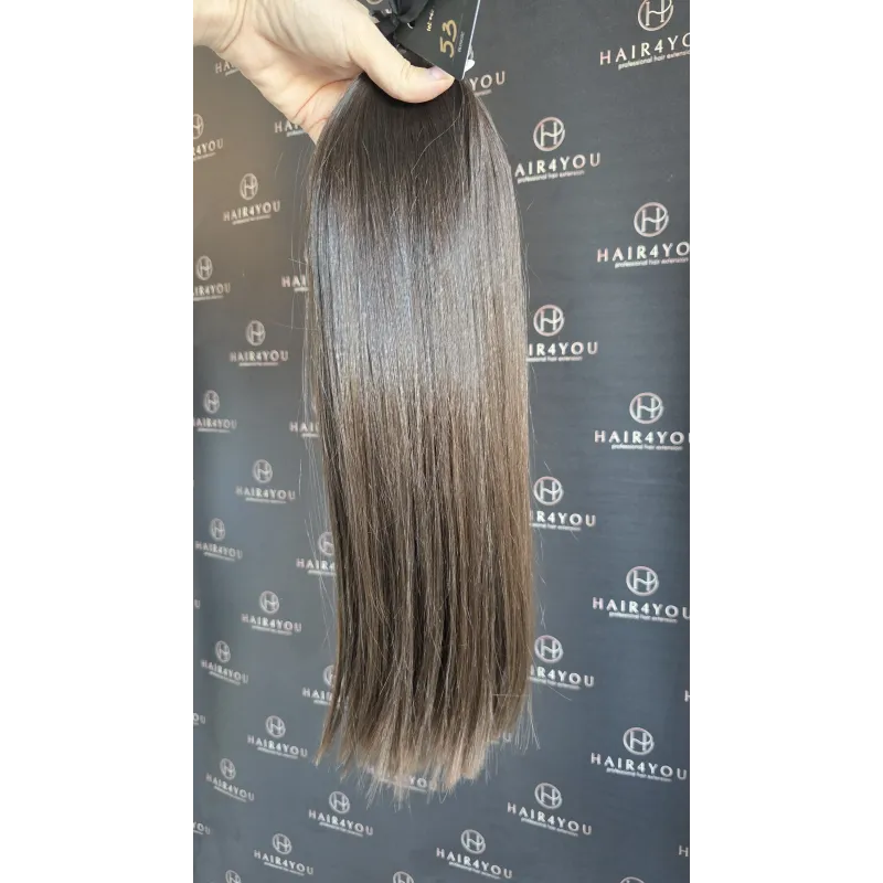 53cm 170g SLAVISCHES JUNGFRAUENHAAR