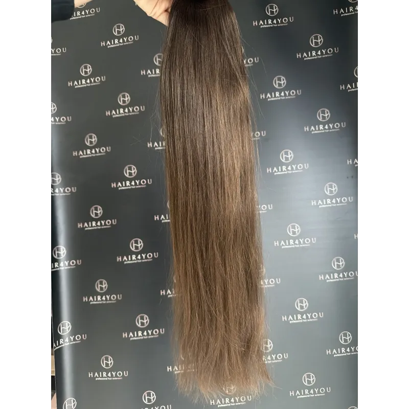 74cm 124g SLAVISCHES JUNGFRAUENHAAR