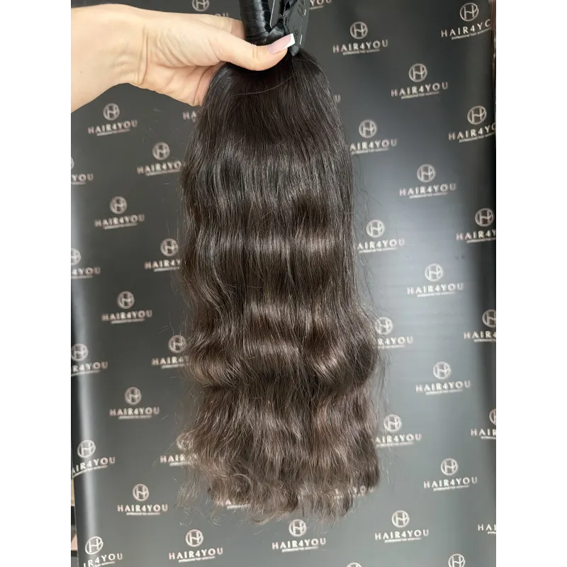 56cm 126g SLAVISCHES JUNGFRAUENHAAR