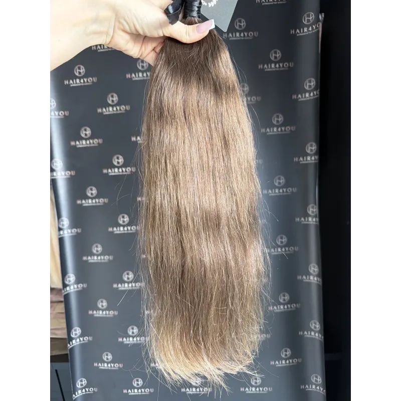 SLAVISCHES HAAR 56cm 109g getönt