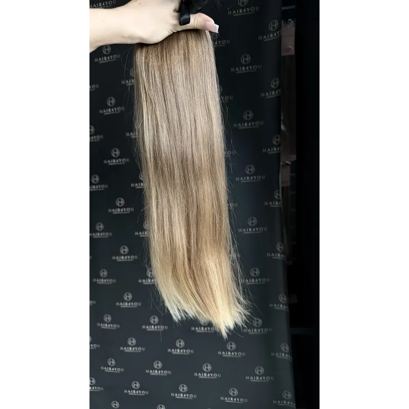 59cm 114g SLAVISCHES JUNGFRAUENHAAR