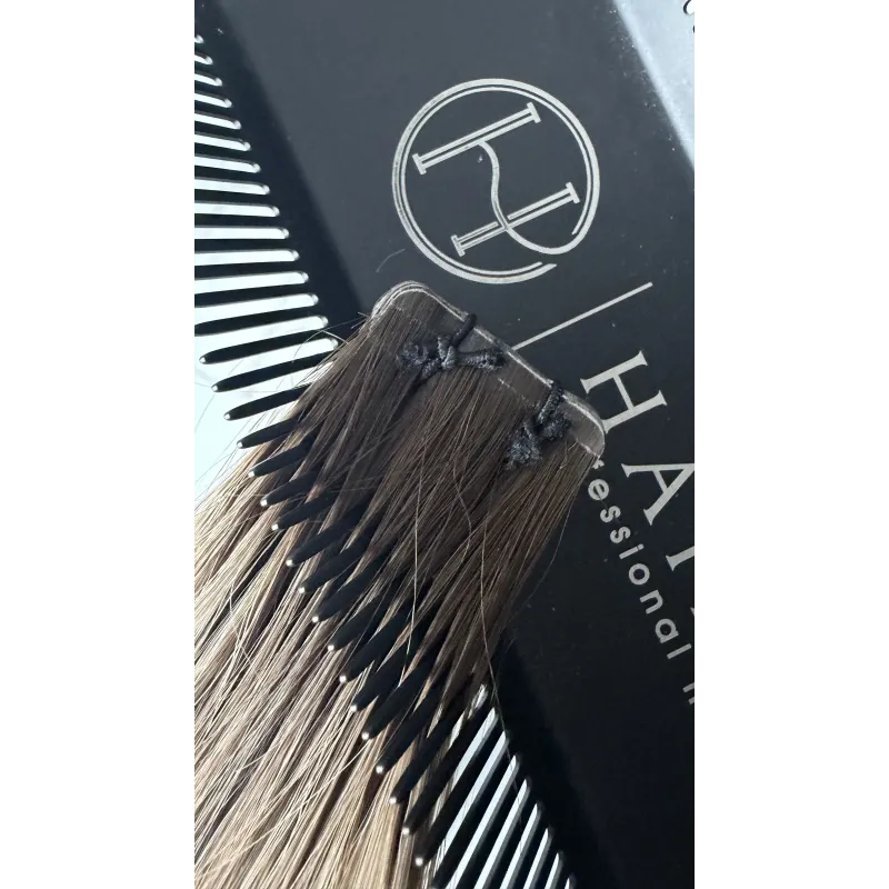 DXB Dubai 50cm SLIM TAPE ON 3cm Haare GoldLine SOFT