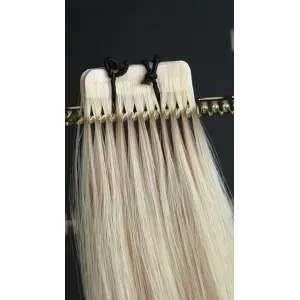 pearl NEW perłowy blond 60cm SLIM TAPE ON 3cm GoldLine SOFT