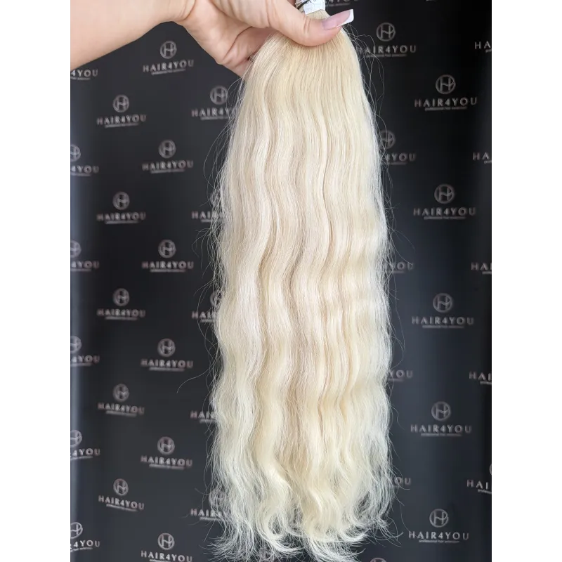 56cm 114g SLAWISCHER HAARZOPF von einem Kopf