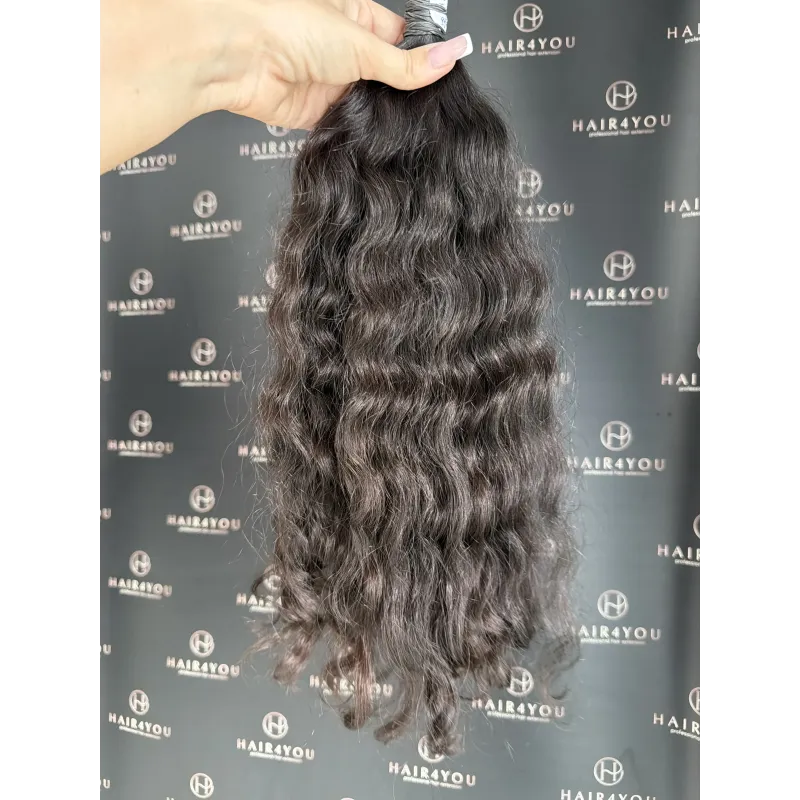 55cm 128g SLAWISCHES JUNGFERNHAAR