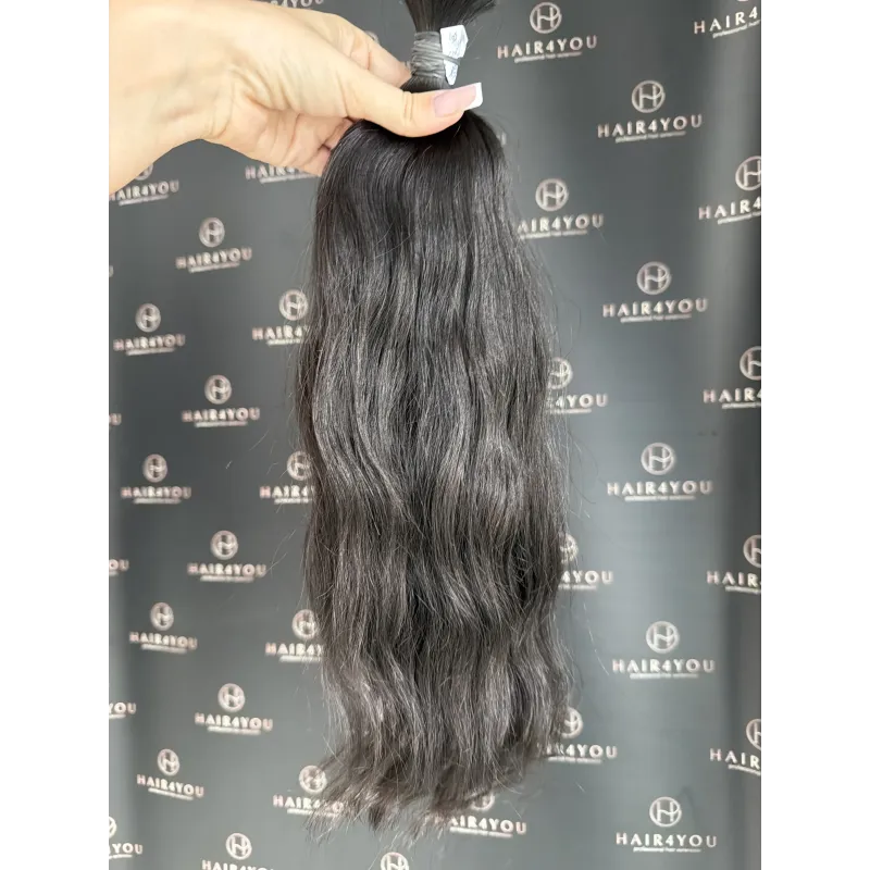 49cm 105g SLAWISCHES JUNGFRÄULICHES HAAR