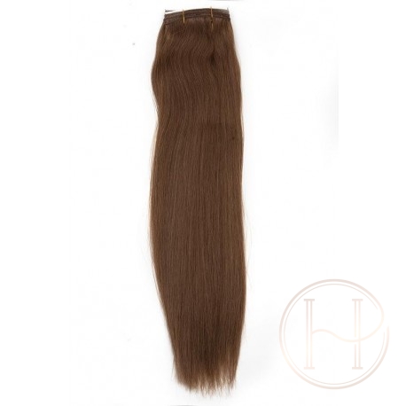 10 ciemny naturalny blond EUROPEJSKIE 50cm REMY 100gr