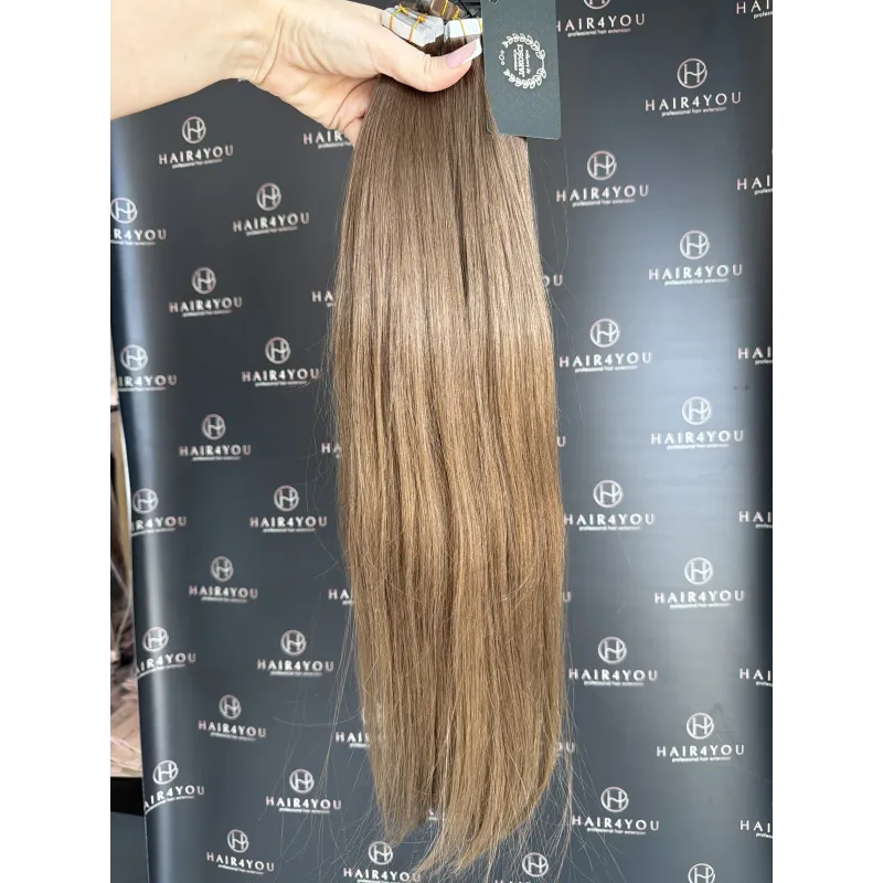 63cm SLAWISCHES JUNGFRAUENHAAR Tape-Ins 20 Tapes