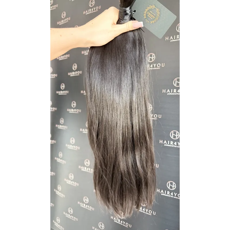 57cm 163g SLAWISCHES JUNGFRÄULICHES HAAR