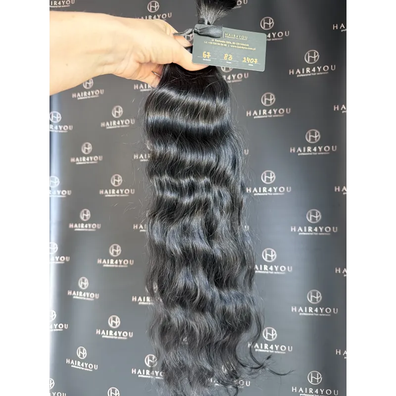 67cm 83g SLAWISCHES JUNGFRÄULICHES HAAR