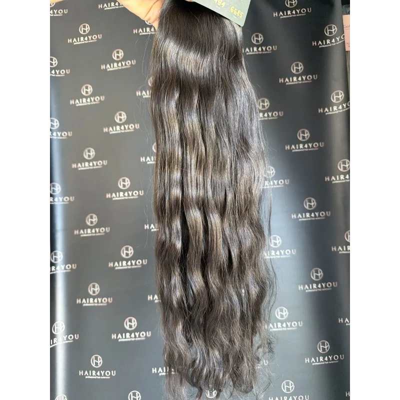 70cm 191g SLAWISCHES JUNGFRÄULICHES ROHHAAR