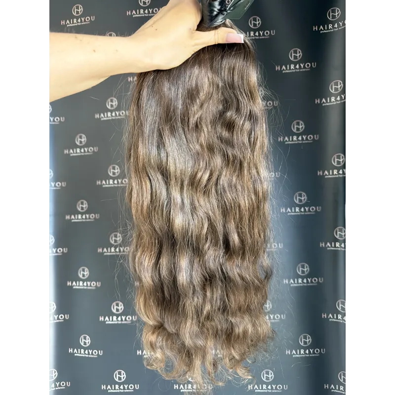 70cm 195g SLAWISCHES JUNGFERNHAAR