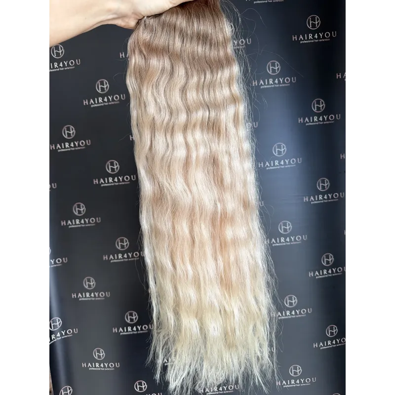 73cm 155g Slawischer Haarzopf (Schnitthaar) von einem Kopf