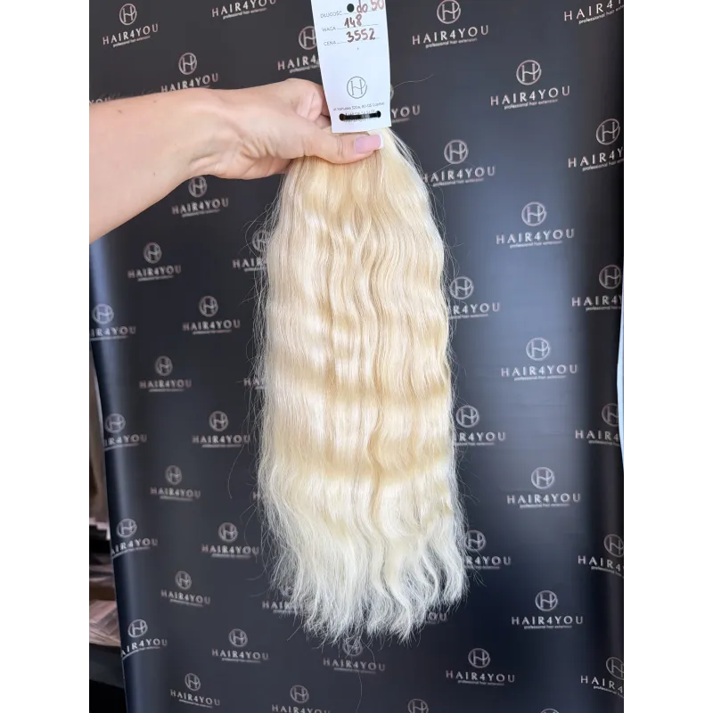 bis 50cm 148g SLAWISCHER HAARZOPF von einem Kopf