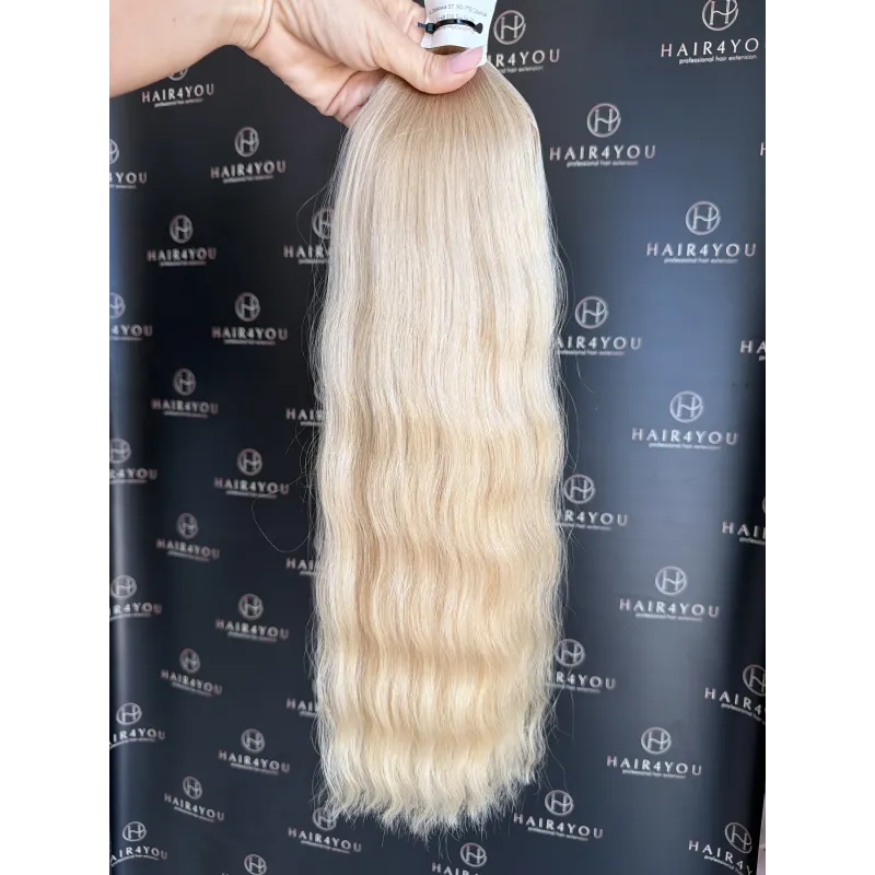 56cm 104g SLAWISCHER HAARZOPF von einem Kopf