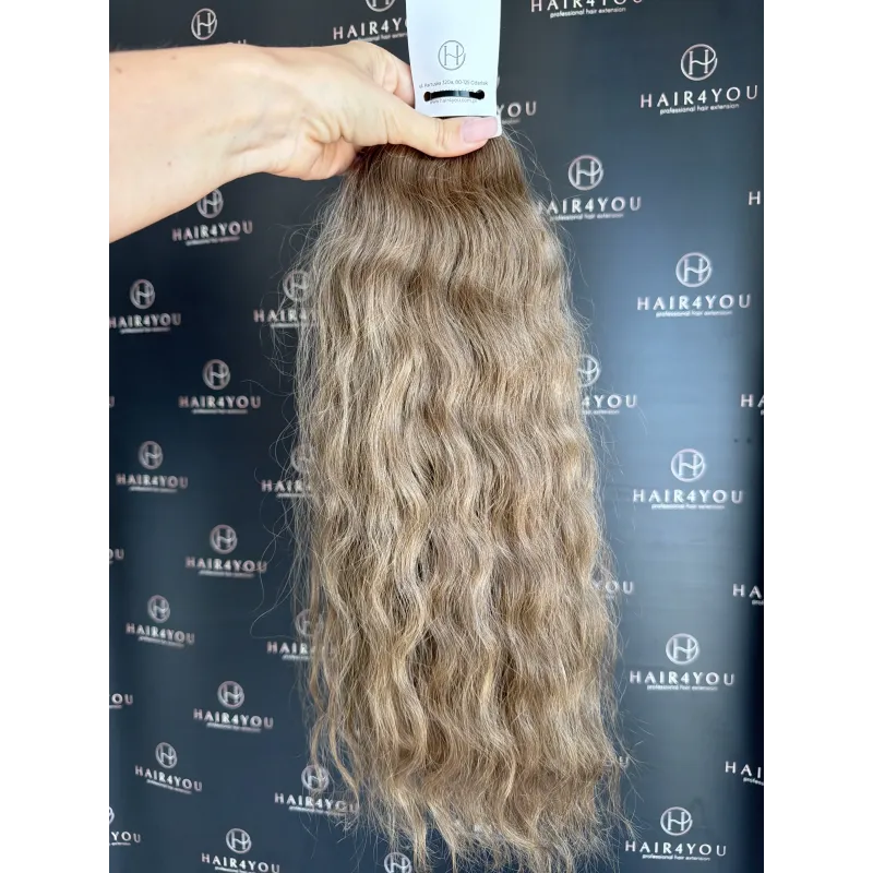 57cm 138g SLAWISCHER HAARZOPF von einem Kopf