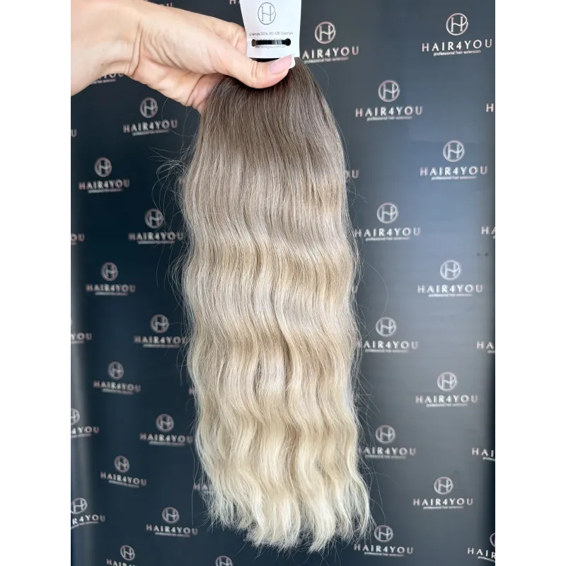 55cm 135g Slawischer Haarzopf von einem Kopf